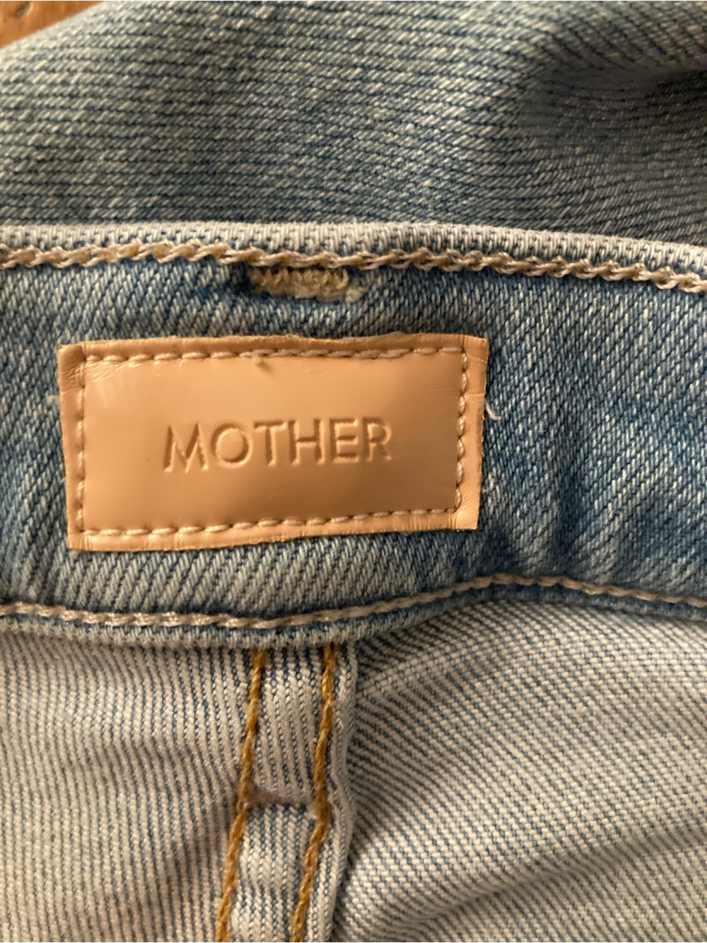 LIKE New, MOTHER Light Blue Women's High-Rise Flare Jeans - Picture 8 of 10
